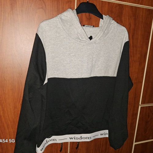Wisdom short shirt used, black and gray