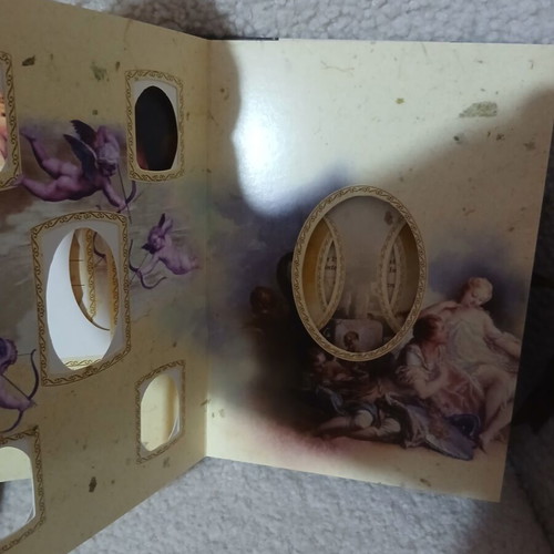 Vintage Kiky Photo Album Romantic, hardcover 29×21 cm