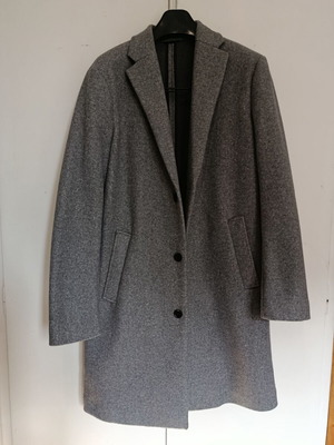 Zara men's coat gray like new, size M