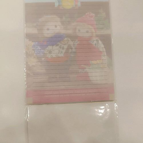 Letter set new with 1 sheet and 1 envelope