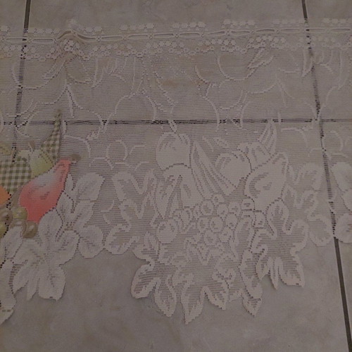 Kitchen curtain used with fruit patterns, size 98×40