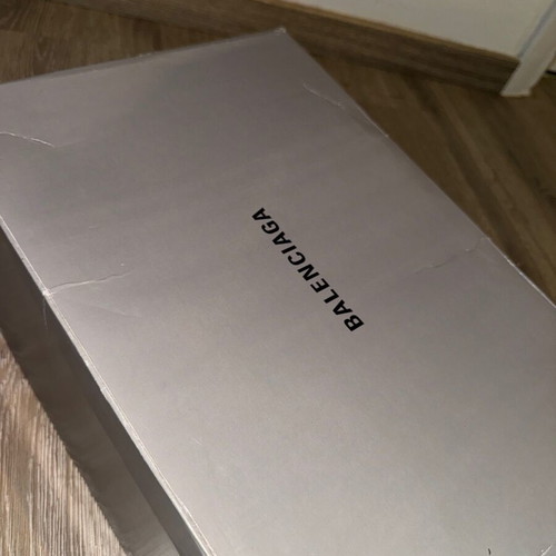 Balenciaga Triple S sneakers new with clear sole, white