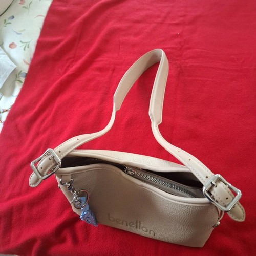 Benetton Crossbody Bag New Beige