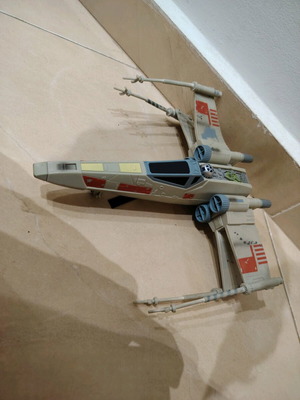 X Wing toy with sounds Star Wars used, Hasbro