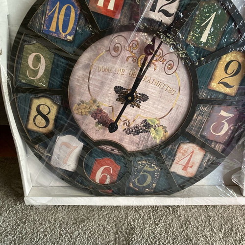 Wall clock new diameter 58 centimeters