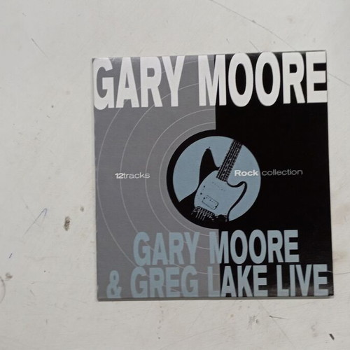 Gary Moore & Greg Lake Live CD like new, rock collection