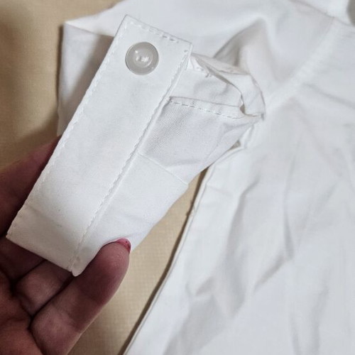 White children's shirt for girl, like new, size 98-104 cm, age 3-4