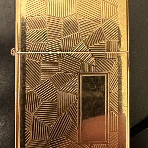 Zippo gold plated like new