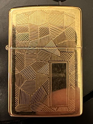 Zippo gold plated like new