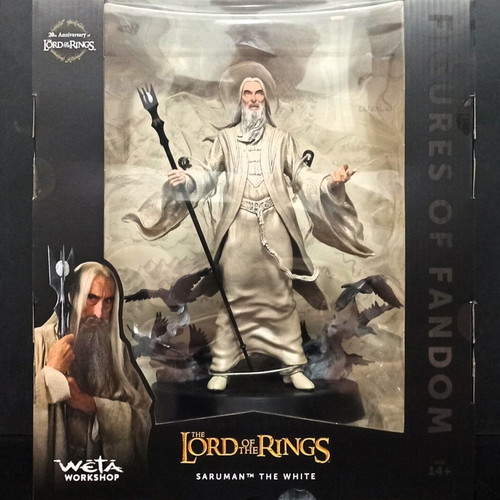 Weta Workshop Lord of the Rings Saruman the White Figure new