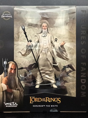 Weta Workshop Lord of the Rings Saruman the White Figure new