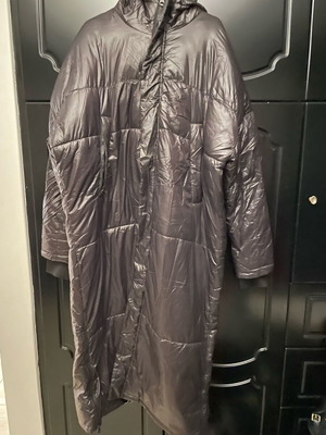 Μπουφάν Ζάρα oversized μεταχειρισμένο, μαύρο, μέγεθος L