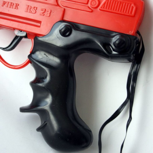 Vintage 80's Greek space gun pistol 35cm Space Friction Gun Biotsiot new