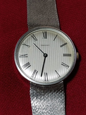 Vintage ρολόι Tenexact Silver 925 μεταχειρισμένο, μηχανισμός κουρδιστό