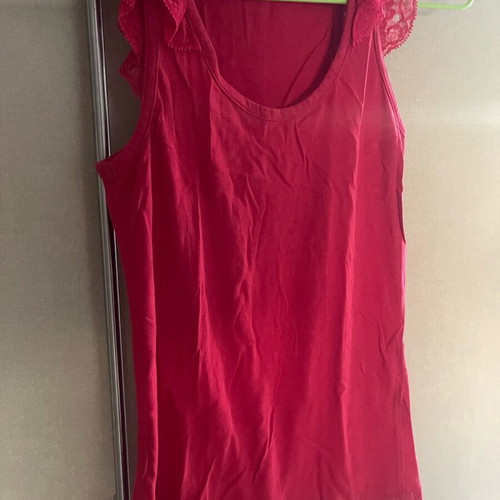 Women's blouse used, red, size XS