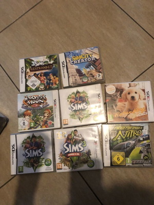 Nintendo DS and 3DS cases like new with manuals without games