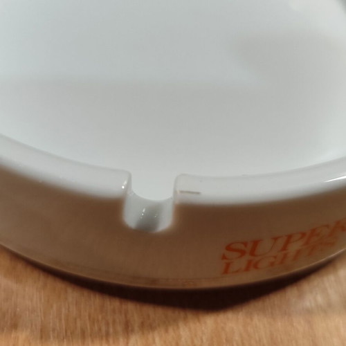 BF Bio Filter Super Lights Ceramic Ashtray like new