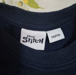 Disney Stitch sweatshirt like new for 5-6 years old, blue