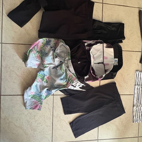 Girls' clothing bundle 23 pcs, Zara, Bershka, multicolored, ages 11-14