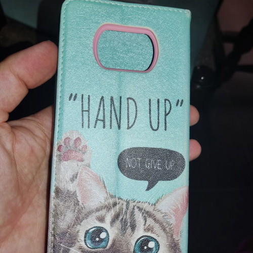 Poco X3 NFC Wallet Case like new with cat design