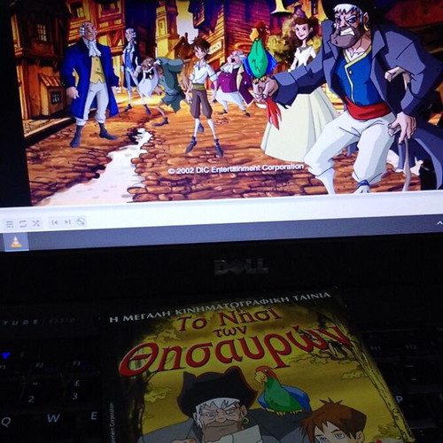 Treasure Island DVD like new, dubbed animated movie