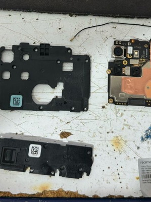 Realmi C21-Y RMX3263 4G/64G logicboard parts set used