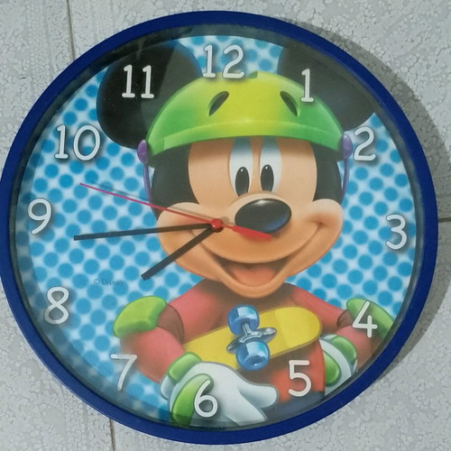 Mickey Mouse wall clock used