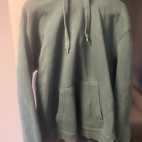 Bershka green hoodie size M like new