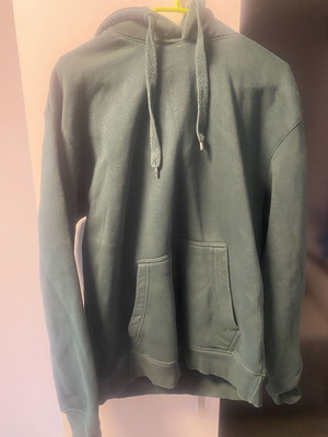 Bershka green hoodie size M like new