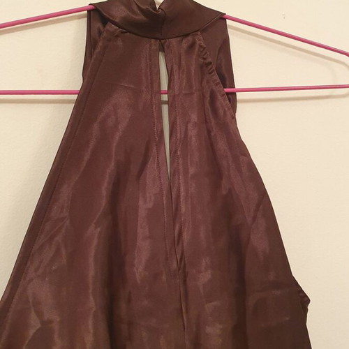 Women's blouse used, brown, size M