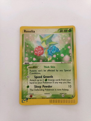 Roselia (EX Dragon 9/97) Pokemon Card μεταχειρισμένο, σε καλή κατάσταση
