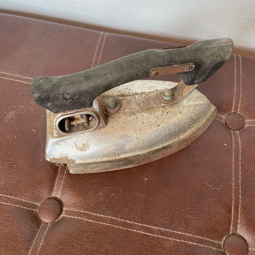 Vintage electric irons used, set of 3 pieces