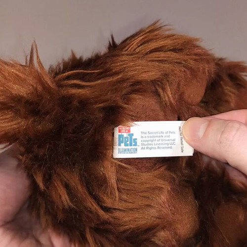 Duke the Dog plush from Secret Life of Pets new, 25 cm