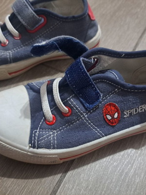 Spider Man shoes size 29 used, very good condition