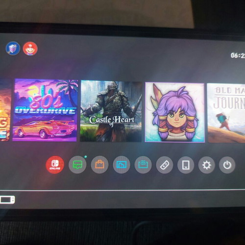 Nintendo Switch OLED Splatoon Edition like new with screen protector
