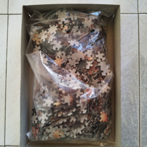 Puzzle 1000 pieces Masterpieces like new, 68x44cm