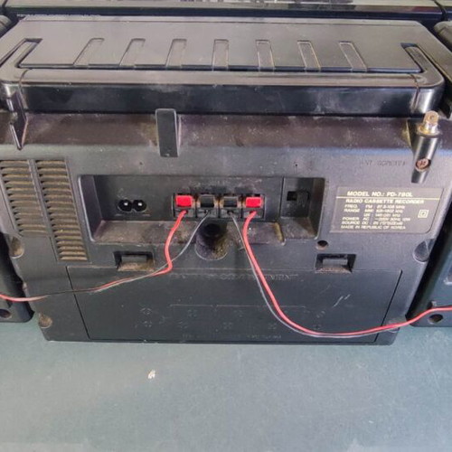 Samsung PD-780L stereo radio cassette boombox used