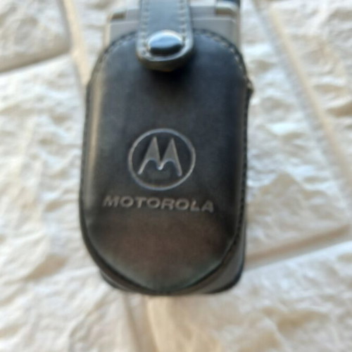 Motorola vintage collectible phone used, gray