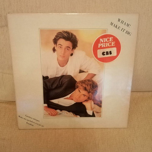 Wham Make It Big vinyl record used, pop