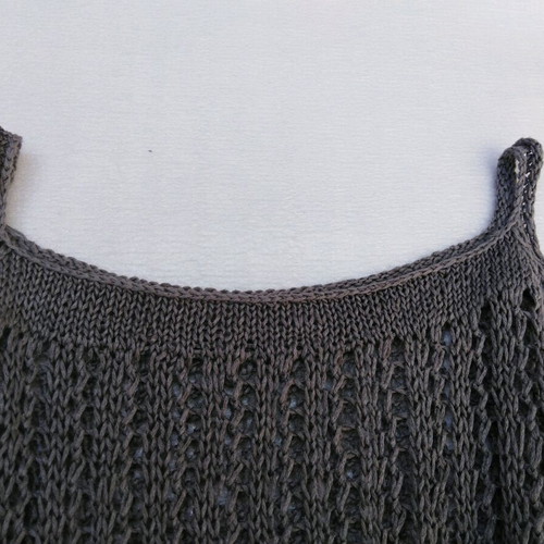 Knitted top like new, grey, one size, boho style