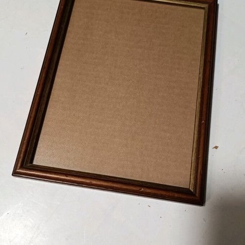 Vintage photo frames gypsum, wood and silver-plated like new