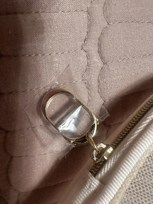Dior toiletry bag, beige