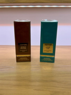 Tom Ford Private Blend Myrrhe Mystère 50ml and Azure Lime 50ml EDP set