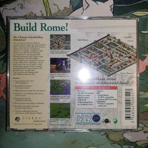 Caesar II used strategy game for PC