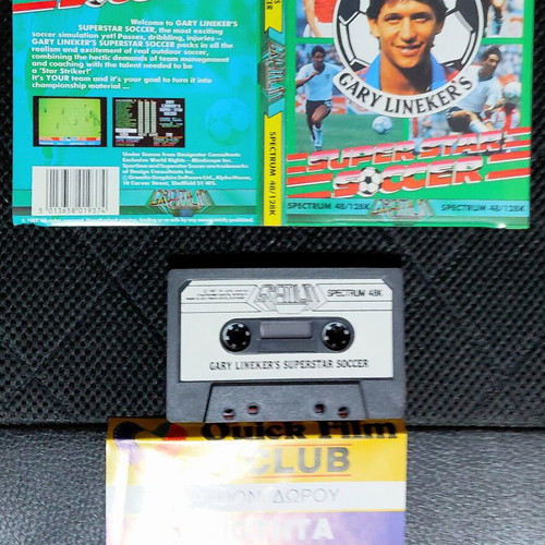Gary Lineker's Super Star Soccer & Match Day II ZX Spectrum games like new