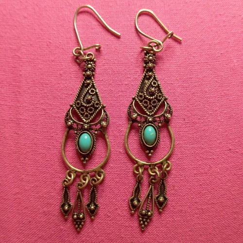 Earrings vintage from Turkey used