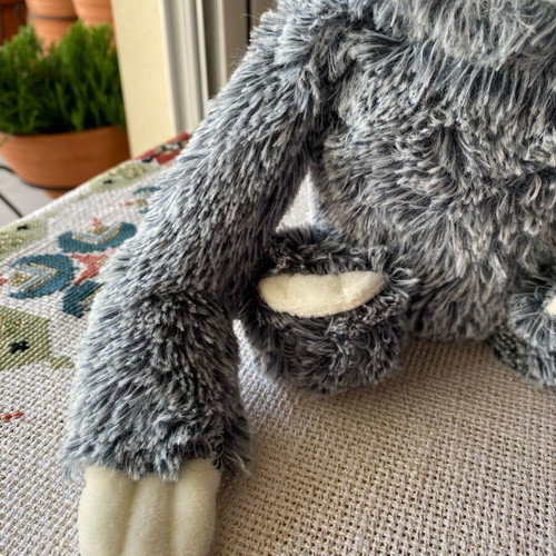 Plush animal like new, soft texture, 32 cm length