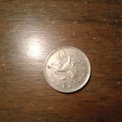 Lot of thirty English coins