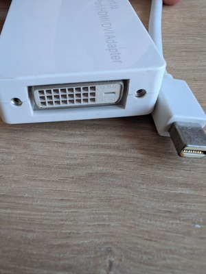 Mini DisplayPort adapter 3 in 1 used for HDMI DisplayPort DVI