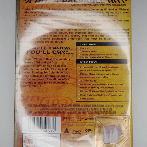 Bowling For Columbine 2xDVD ντοκιμαντέρ